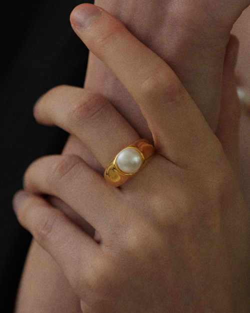 pearl point ring (2 size)