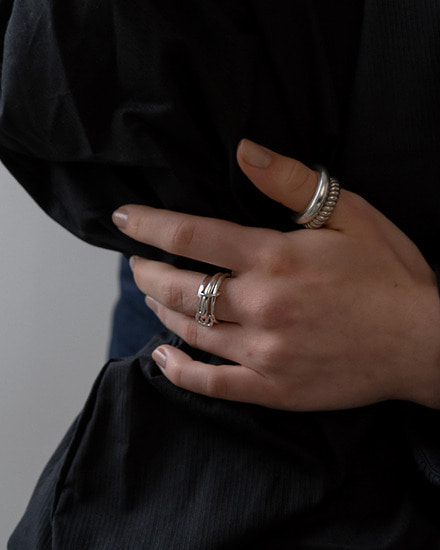 [STARRY MOMENT] curb rope ring
